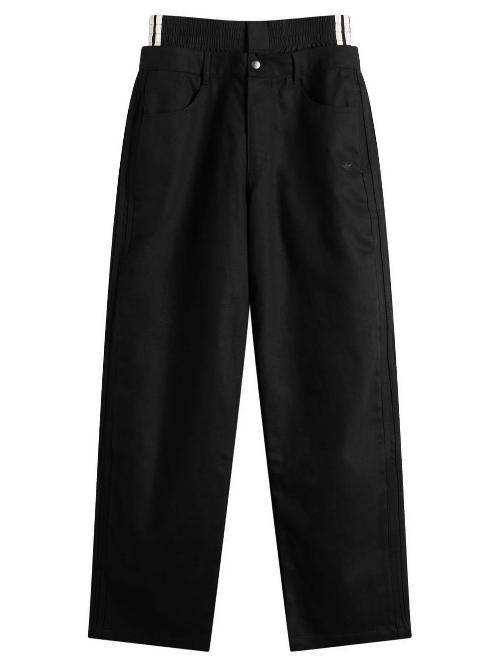 Adidas vintage retro rare denim jeans pants - Picture 2 of 9